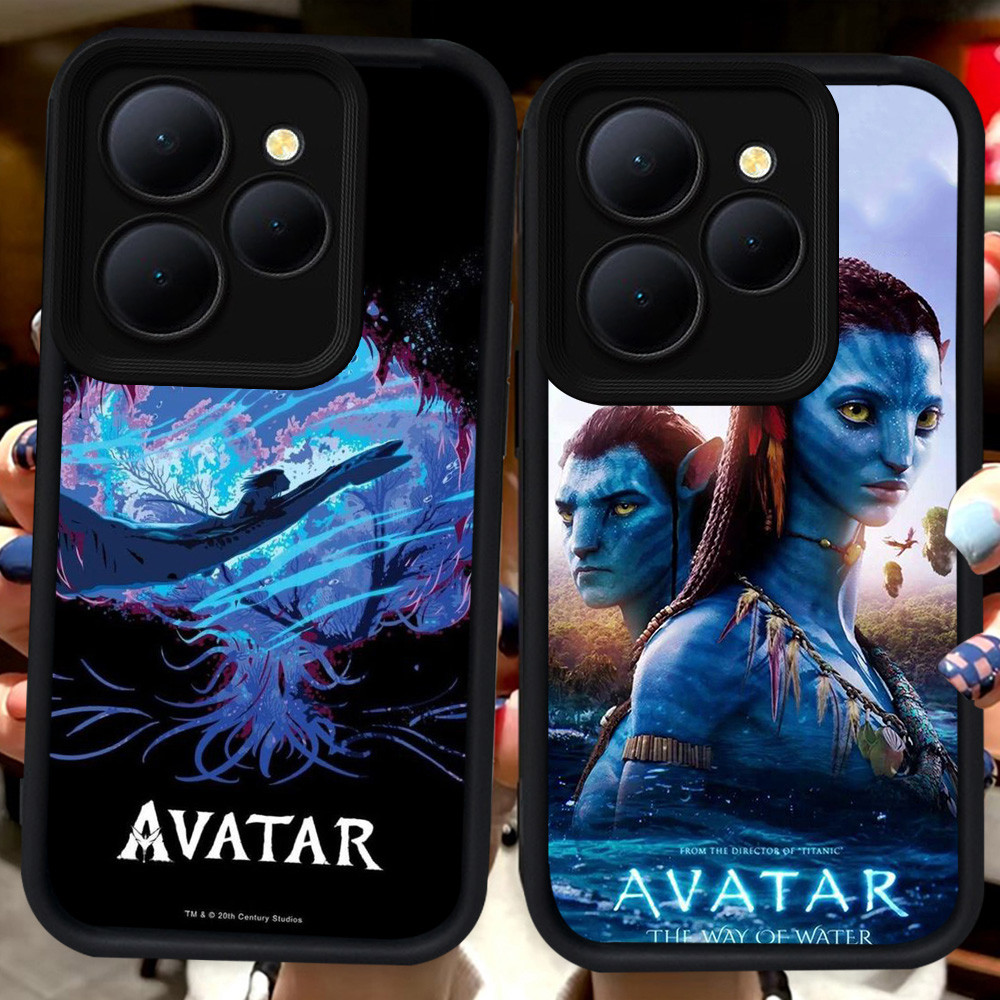 Hitam Casing untuk ITEL S23 RS4 A80 A50 P55 P65 A90 A70 5G City 100 H9 Avatar