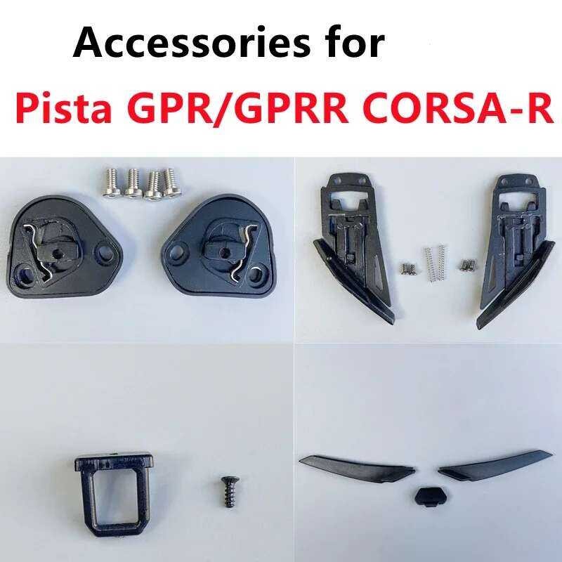 Dasar Mekanisme Visor Helm Kunci Visor untuk AGV GPR, PISTA GPRR, CORSA R Aksesori Helm Sepeda Motor