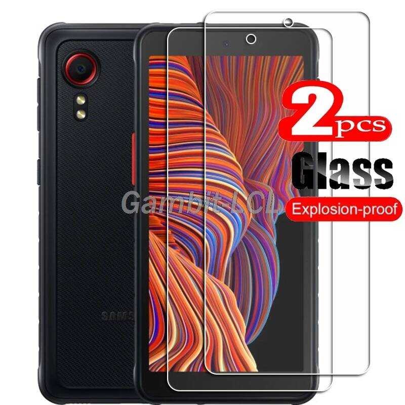 Samsung Untuk Galaxy Xcover 5 Pelindung Kaca Tempered PADA Xcover5 SM-G525F, SM-G525F/DS 5.3NCH Peli