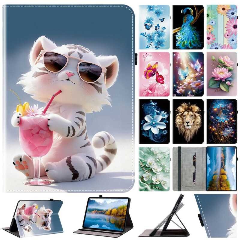 Kulit Sarung untuk Samsung Galaxy S10 Plus 13.1 inci, Tab S8+, S8 X800, S7+, T730, S10+, S9 FE PLUS
