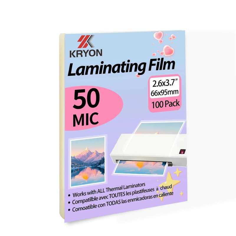 

Inci 2.6x3.7 100 Paket Lembar Kantong Termal Film Laminasi Ketebalan 50mic