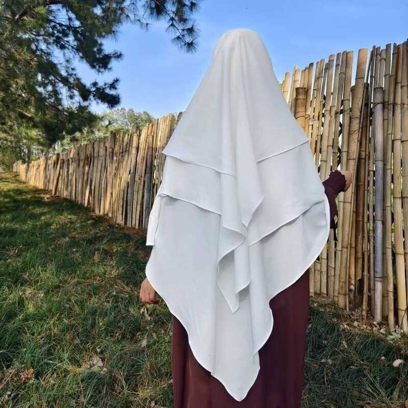 Islam, Veil Khimar, shayla, esarp, tudung, headscarf, headscarf warna solid wanita, selendang, hijab