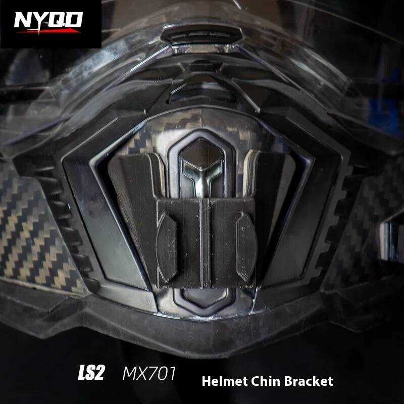 Helm Kustomisasi Sepeda Motor LS2 MX701 Tension Gopro Kamera Aksi Khusus Braket Dagu