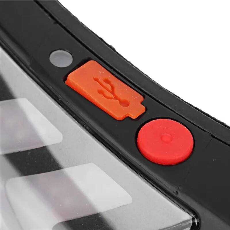 Keselamatan Lampu LED Helm Sepeda Motor Tanpa Kabel Lampu Rem