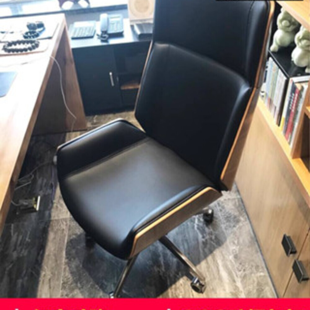KomputerKursi Kantor RumahDuduk Nyaman Kursi Bos Kulit PertemuanKursi BesarKursi Bilik