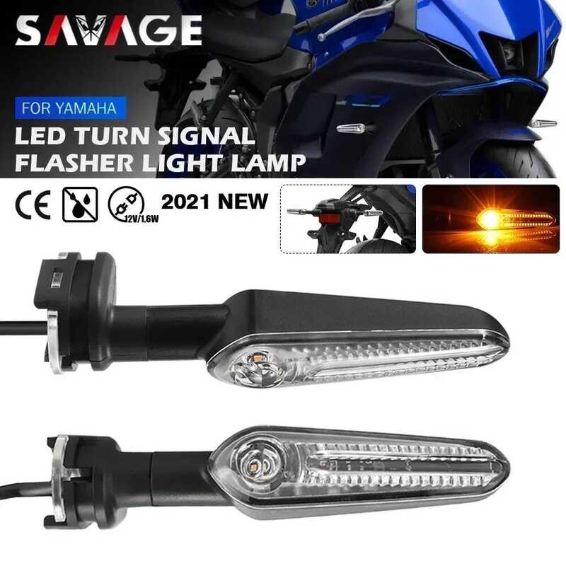 Sein Lampu LED Untuk YAMAHA MT07 Tenere 700 XJ6 FZ6 MT09 Tracer 900 MT10 MT03 FZ25 Sepeda Motor Berk