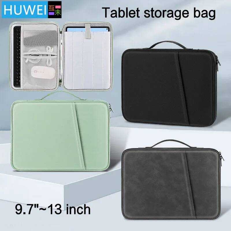 Case HUWEI Untuk iPad Air 2 4 2019 Pro 11 12.9 XiaoMi Pad 5 6 10 Penutup Selongsong Tas Laptop 13 In