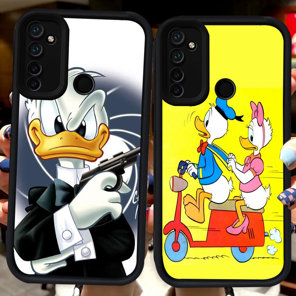 Hitam Casing untuk Realme 6i 7i 5s Narzo 10A C2s 5i 9i 20A 10 C2 C17 C75 5 14 14X 14T C71 C73 H128 D