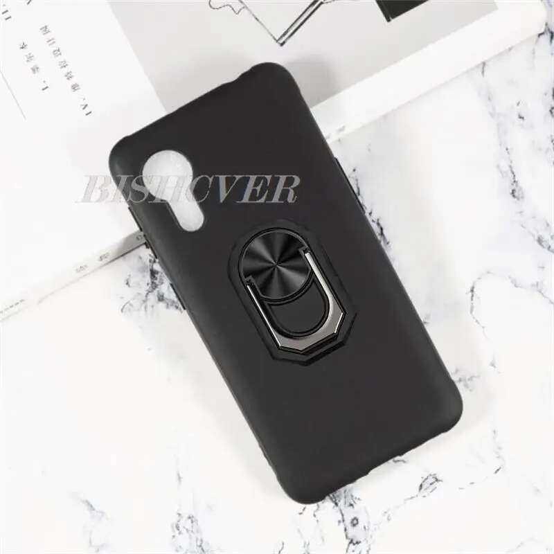 Samsung Untuk Galaxy Xcover 5 Xcover5 SM-G525F G525F/DS Casing Ponsel Braket Penyangga Cincin Belaka