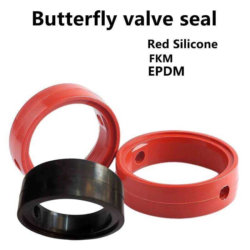 

Vae Cincin Kupu-Kupu Silikon Merah Sanitasi Food grade Fluororubber EPDM, Segel Inti Vae EPDM,
