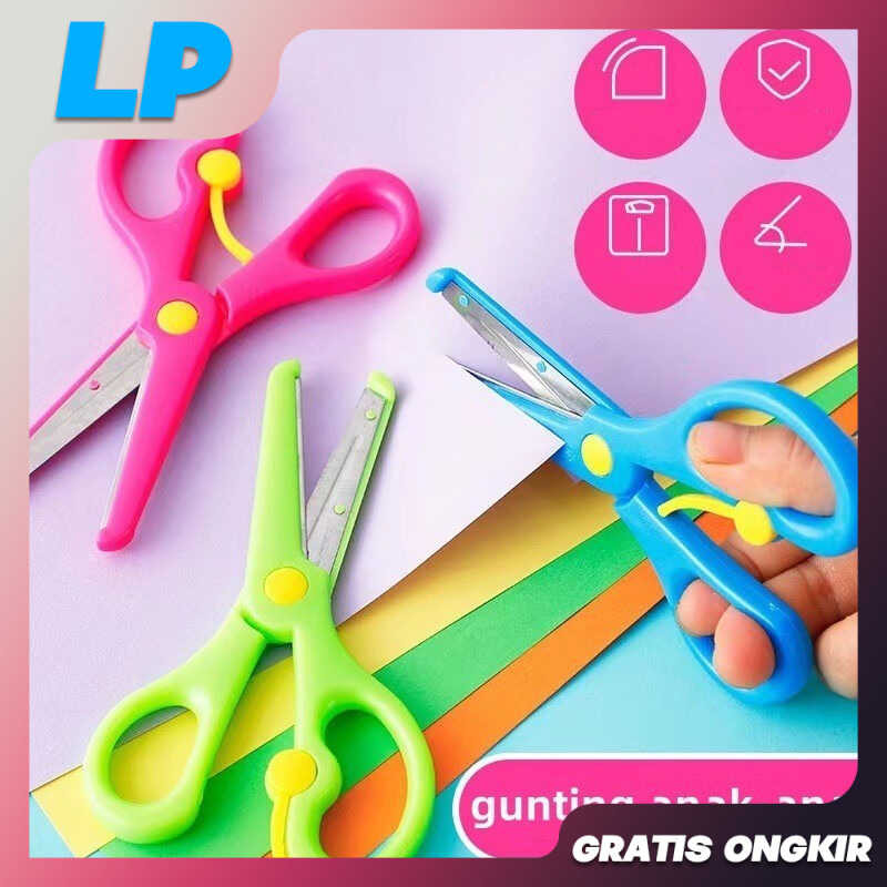

LAAPAKA GUNTING ANAK GUNTING KERTAS MINI GUNTING PENGAMAN ANAK WARNA WARNI