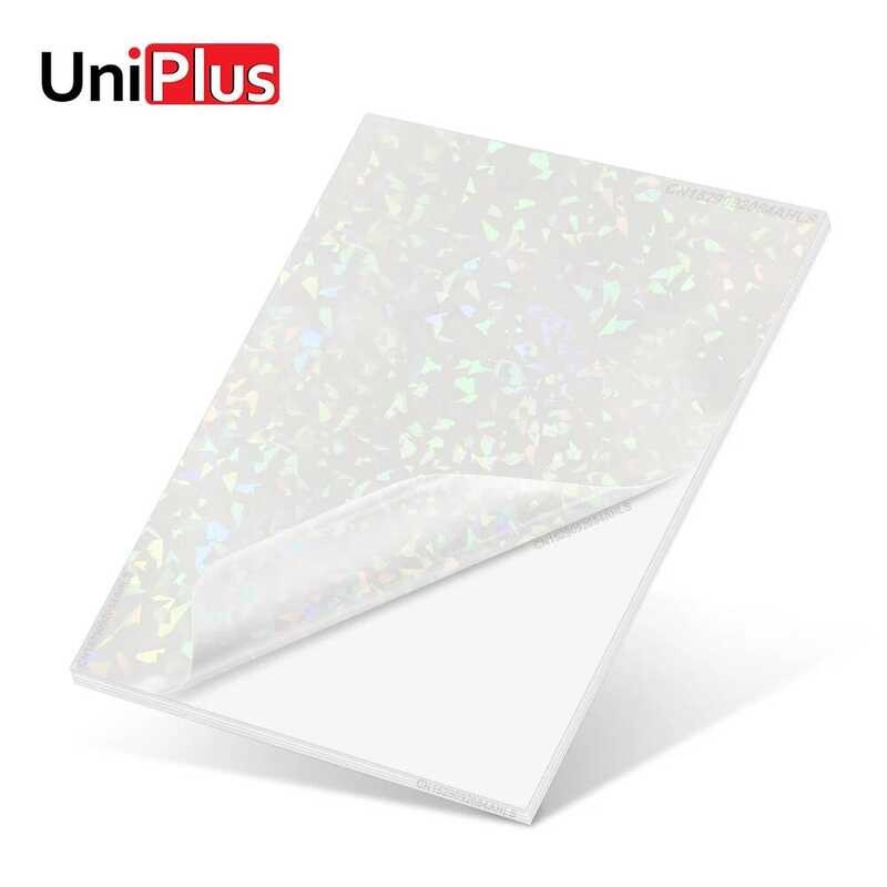 

Lembar 10 Kertas Stiker Perekat Lembar Laminasi Dingin Transparan untuk Kartu Foto