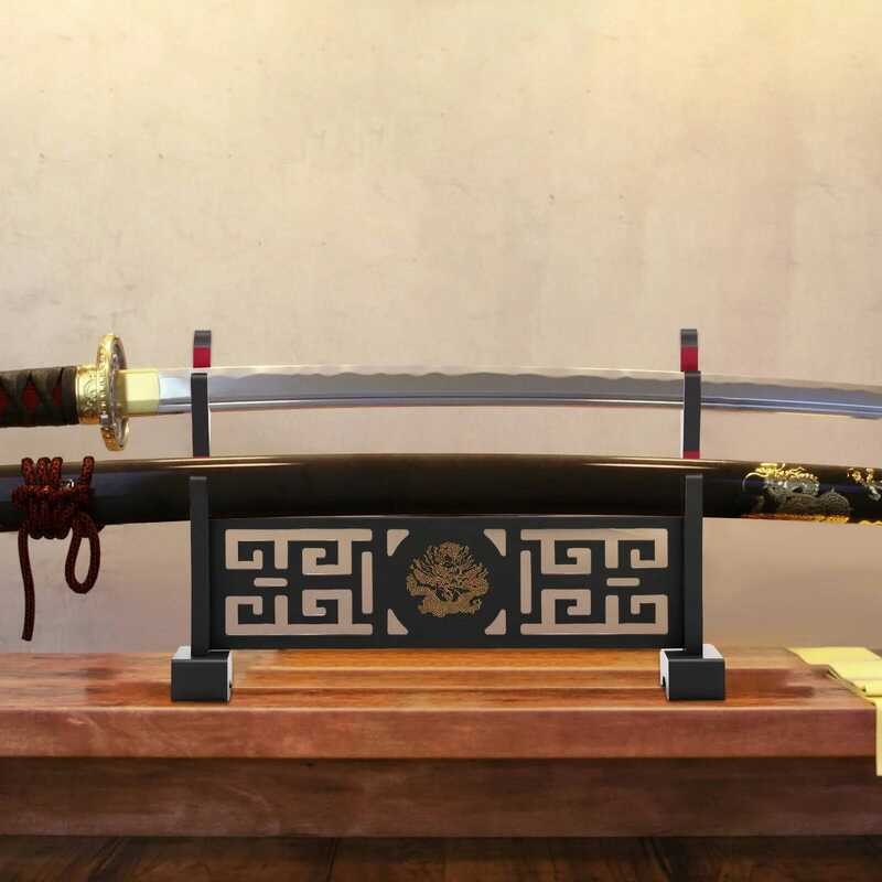 Senjata Braket Anime DIY Display Stand Model Senjata Pisau Pedang Samurai Pemegang Katana Bingkai Un