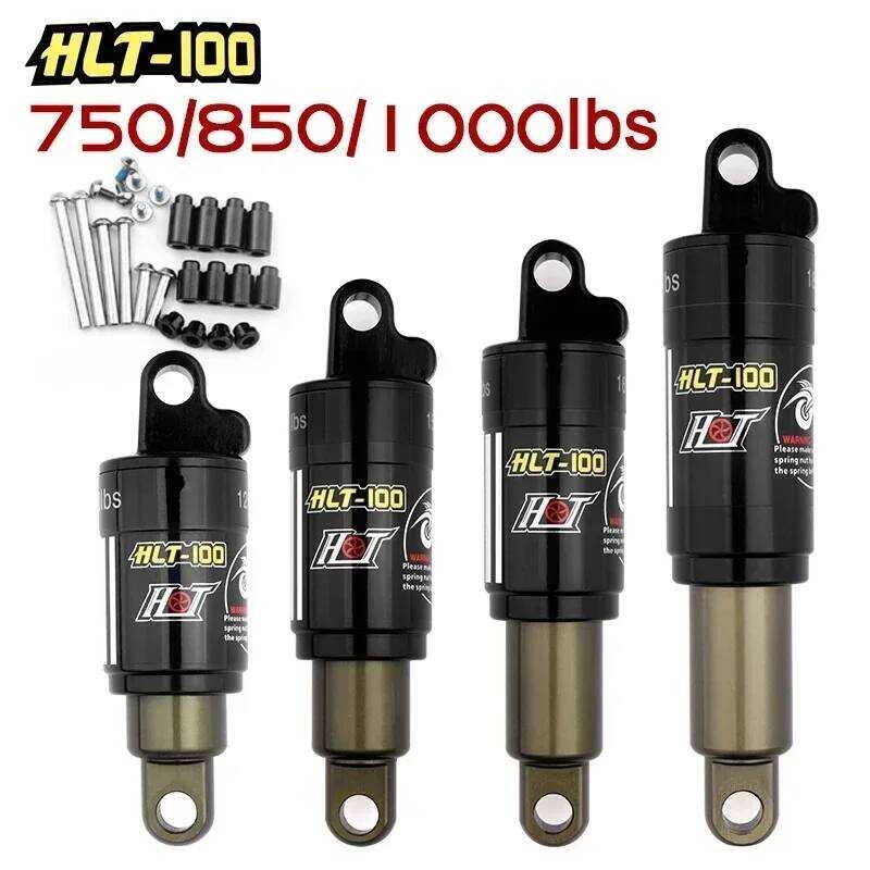 150/165/185mm HTL-100 Shock Belakang Sepeda Gunung Sepeda Minyak Pegas MTB Skuter Listrik Penyerap S
