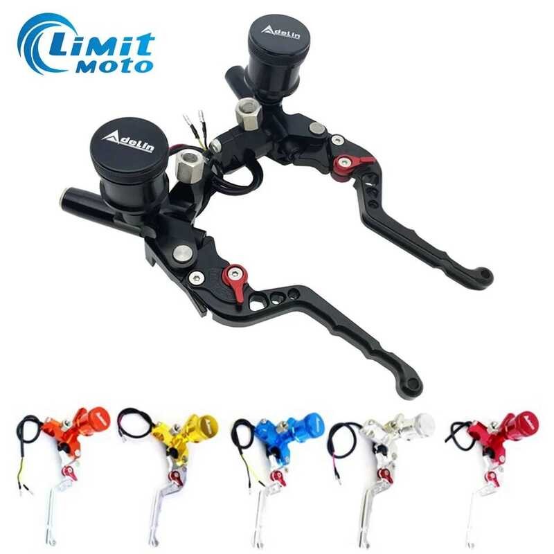 pcs 1 CNC pegangan tuas Kopling Hidrolik Pompa Rem Silinder Master Sepeda Motor Balap Universal Untu