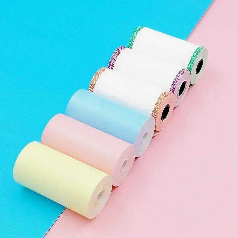 

Gulungan 57*30MM Stiker Label Termal Kertas Cetak Self-adhesive untuk Printer Mini Kamera Cetak Inst