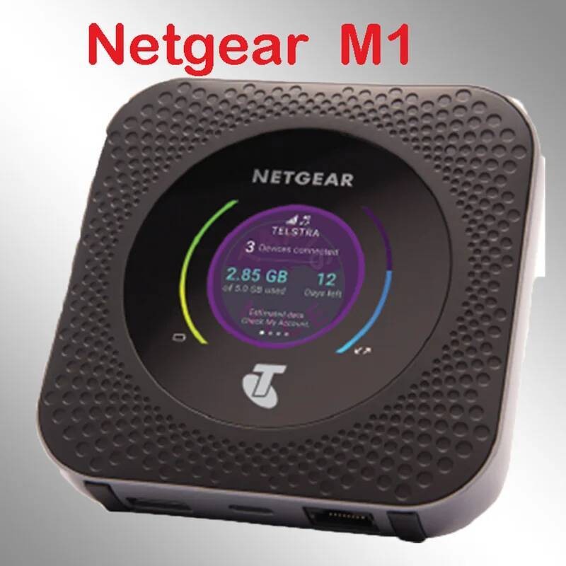 Unlocked M1 Netgear Nighthawk Mr1100 4GX Gigabit LAN/WAN Rj45 LTE Mobile 3G 4G Router modem Wit