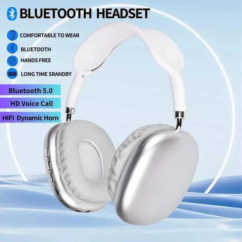Nirkabel Headphone Bluetooth Headset Terbaru Dengan Mikrofon Peredam Kebisingan Headset Suara Stereo