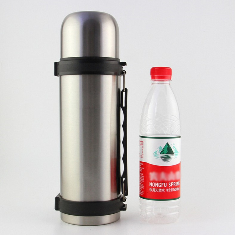 Botol Ngegym  Vakum Dua Lapisan Pria Isolasi Kapasitas Besar Botol Outdoor Portable Mobil Perjalanan