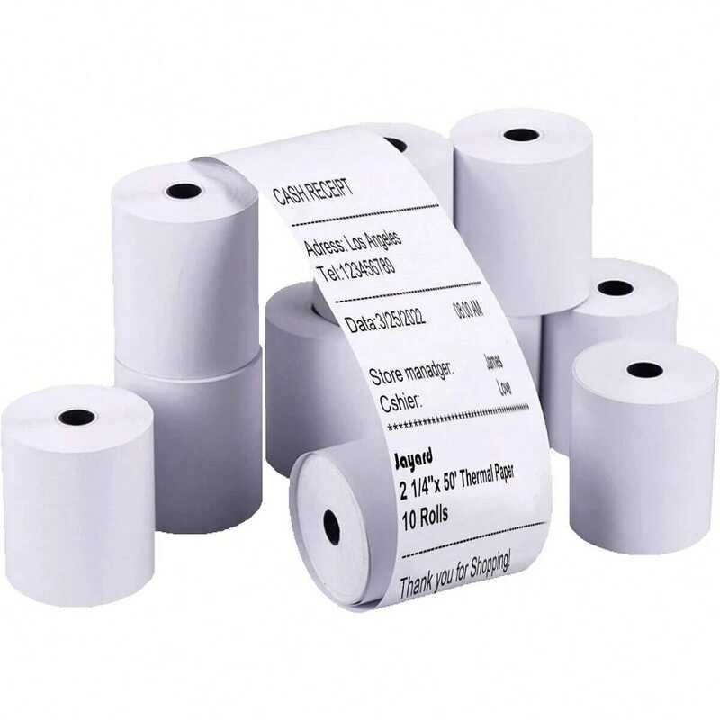 

inci*32 2-1/4 kaki Untuk Gulungan Kartu Kredit - Pita Kas Premium Kertas Printer Termal POS inci*32