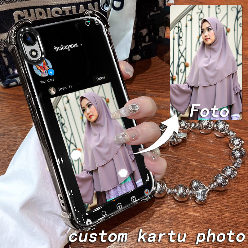 Case HP Kustom Case 148 OPPO A35-2021 A15 A15S Untuk menyesuaikan gambar Gambar Kustomisasi Pola Fot