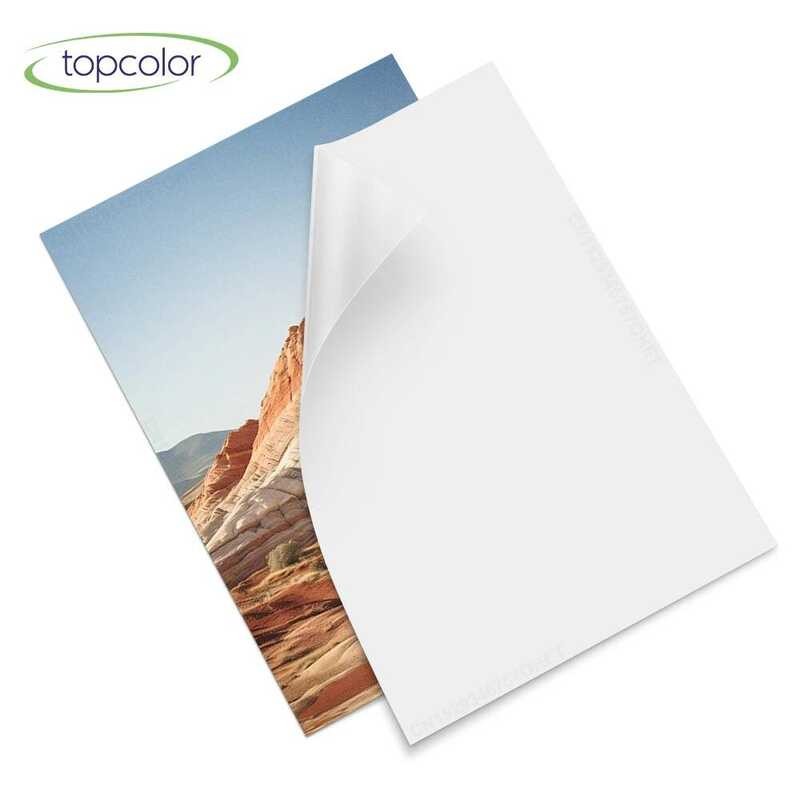 

Lembar 10 Film Laminasi Dingin Perekat Diri Tahan Air Stempel Panas pada Foto Overlay Lembar Laminas