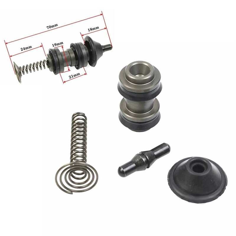 19RCS 19mm Kit Plunger Pompa Kopling Rem Motor Sepeda Skuter Depan Belakang Silinder Master Piston A