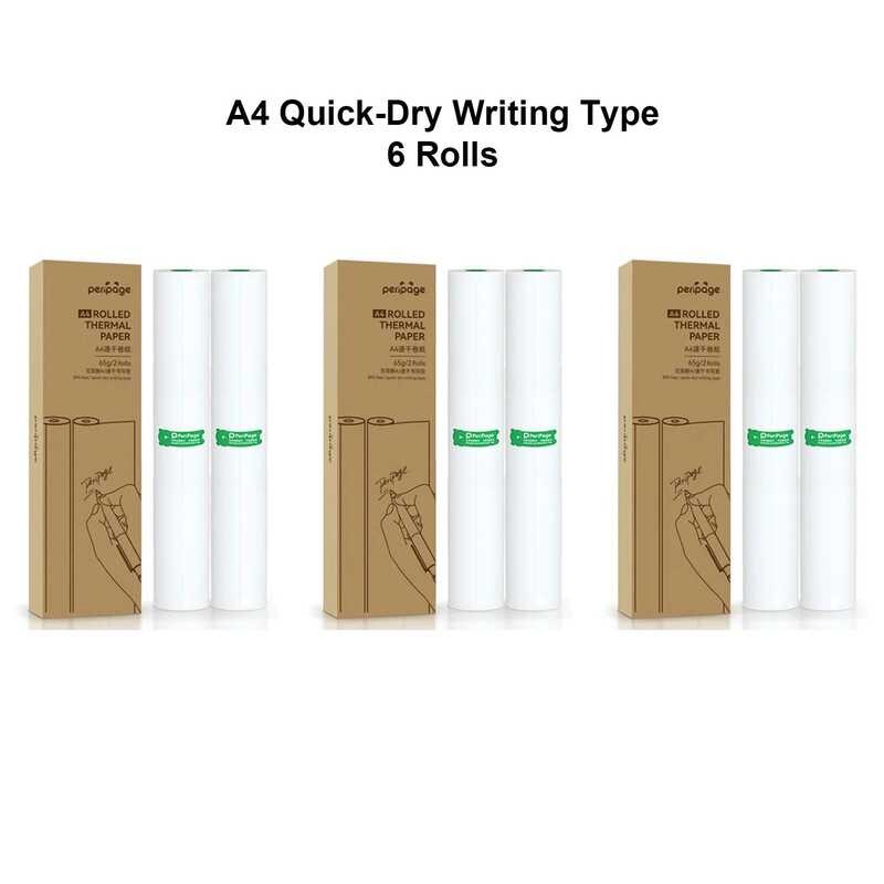 

Thermal Printer A4 PeriPage 100 Halaman Dilipat Tahan Lama dan Cepat Kering untuk Kertas Tahan Minya