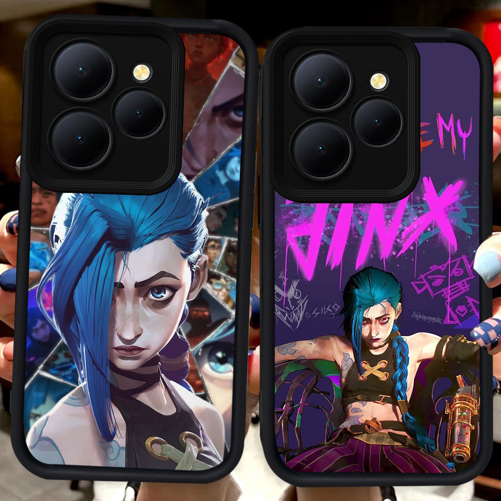 Hitam Casing untuk ITEL S23 RS4 A80 A50 P55 P65 A90 A70 5G City 100 H39 Jinx ll Arcane