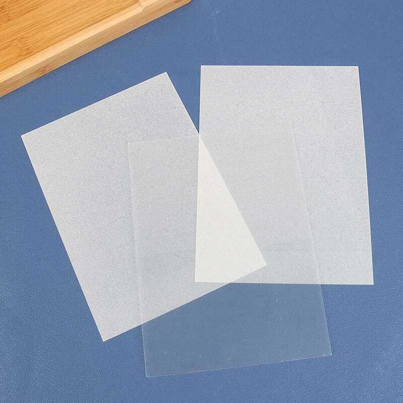 

Lembaran 5Pcs Plastik Transparan Panas Menyenangkan Kosong Film Seni Kertas untuk DIY