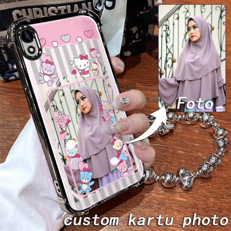 Case HP Kustom Case 25 REALME C21 Untuk menyesuaikan gambar Gambar Kustomisasi Pola Foto Cetak