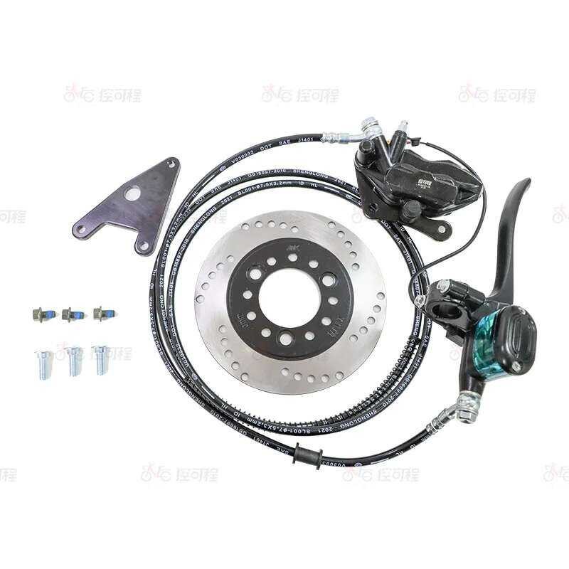Rem Set Cakram Hidrolik Universal dengan Pompa - Sepeda/Sepeda Gunung/Sepeda Listrik Sistem Rem Depa