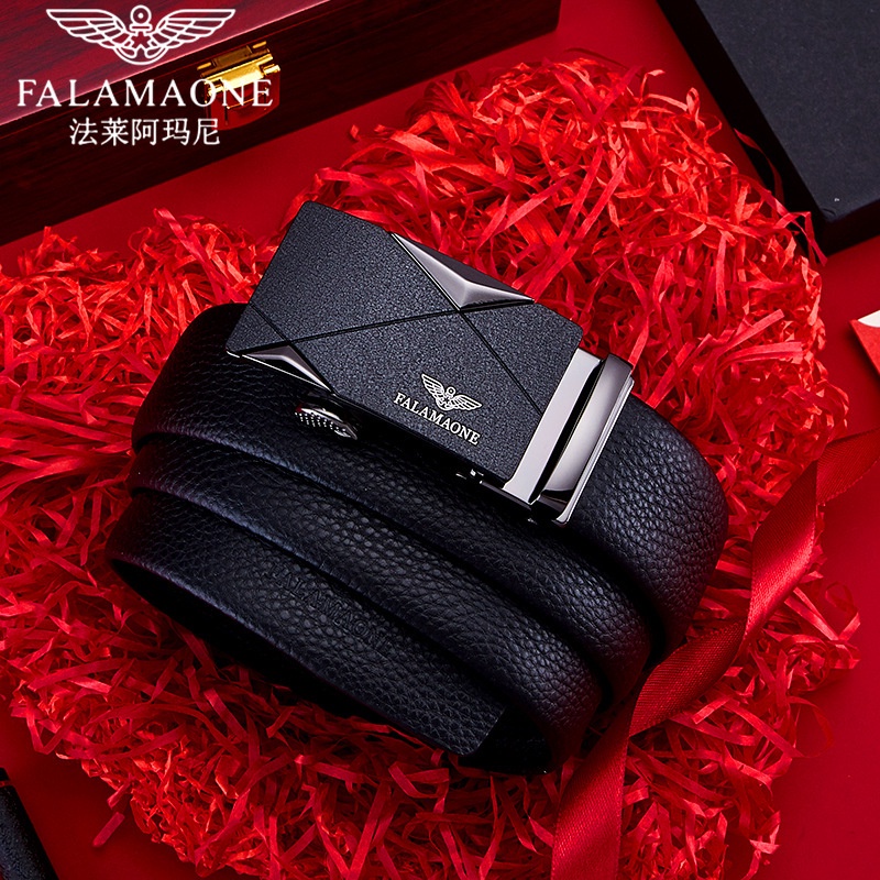 Sabuk Pria Premium Farai Armani Belt Men's Fashion Young People's Automatic Buckle Luxury 2023 New T