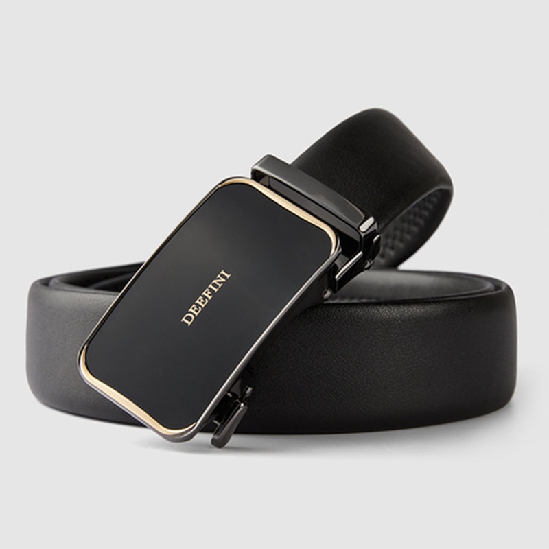Sabuk Pria Premium New Business Automatic Buckle Men's Belt Gentleman Classic Simple Pant Belt Men's