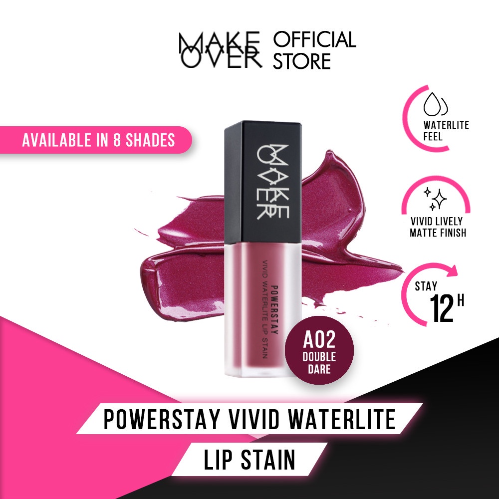 [179K GET 3][SPECIAL MAMI LOUISSE] Double Make Over Cliquematte FREE Vivid Lip Stain