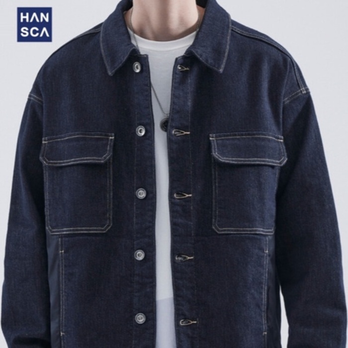 SWEATER PRIA COAT PRIA Hansca Autumn Denim Coat Men's Spring and Autumn Style Jacket Trendy Brand Wo