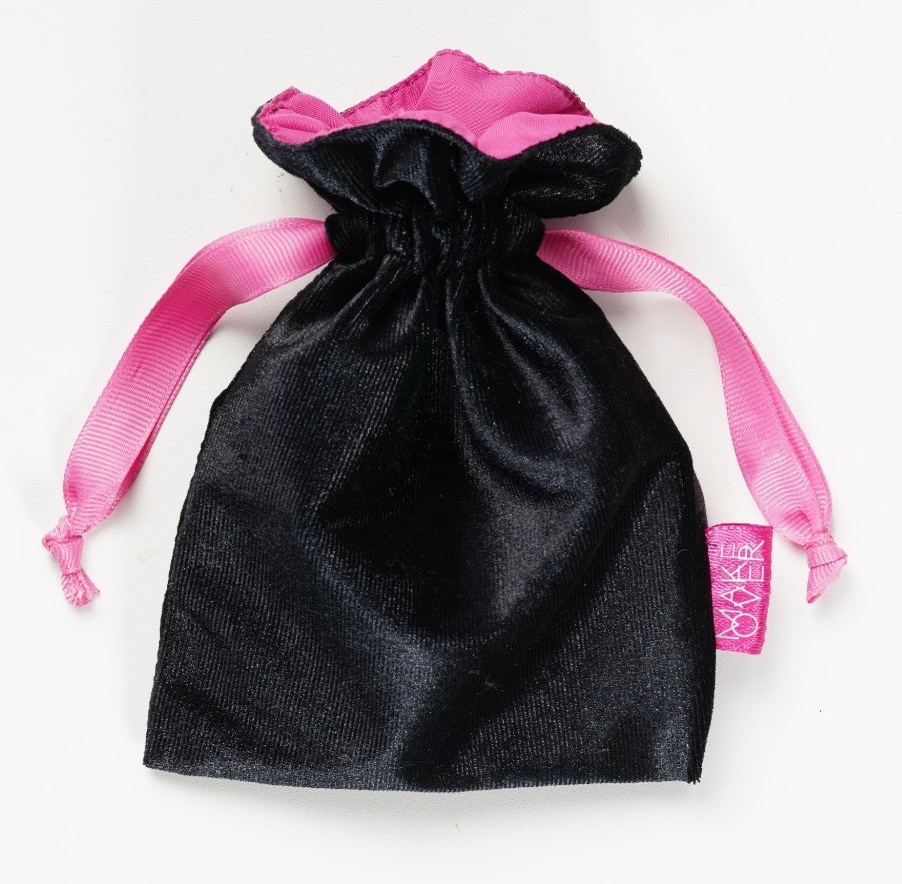 [Gift Not For Sale] 2023 Make Over GWP Pouch Black Suede