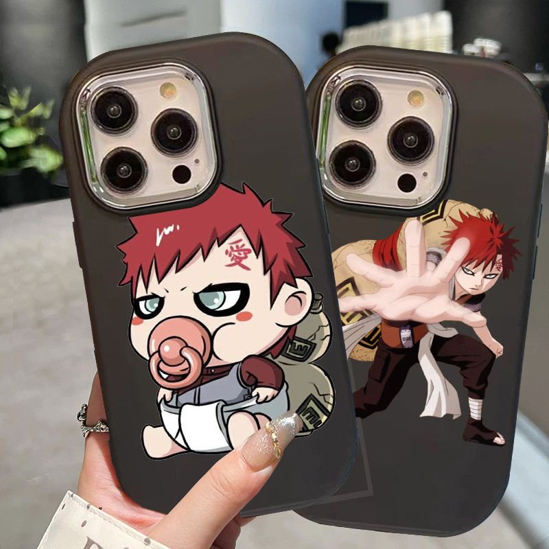 O-114 Naruto Gaara Hitam Silikon Casing untuk Realme 11 Pro C11 N53 C55 C67 C65 C63 C61 Note 50