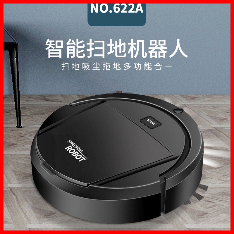 Robot pintar rumah tangga, vakum yang dapat dimuatkan kembali, dan pembersihan lantai robot