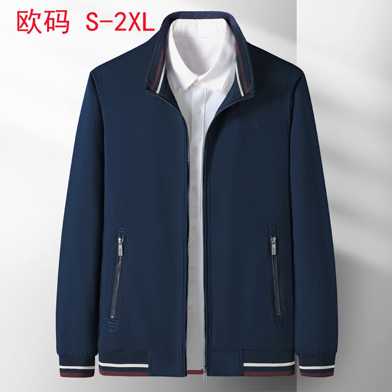 Jacket varsity pria Jaket pemuda biasa, windbreaker, pakaian bisbol angkatan udara, jaket pria