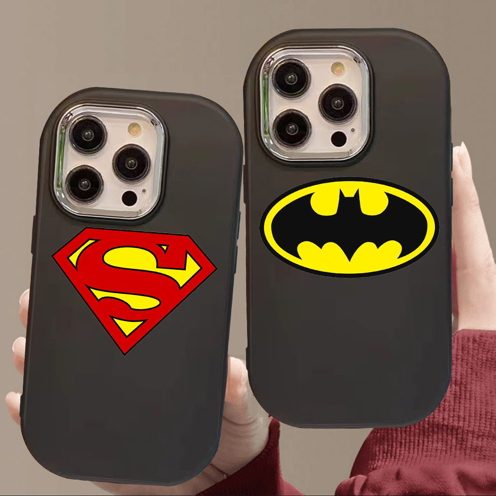 O-5 Batman Hitam Silikon Casing untuk Realme 11 Pro C11 N53 C55 C67 C65 C63 C61 Note 50