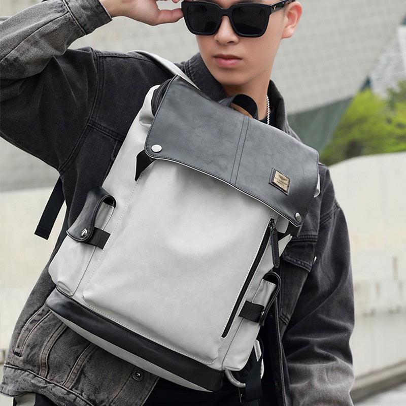 Tas Ransel Pria Farai Armani Backpack Bisnis Komuter Men's Kapasitas Besar Komputer Trend Versatile 
