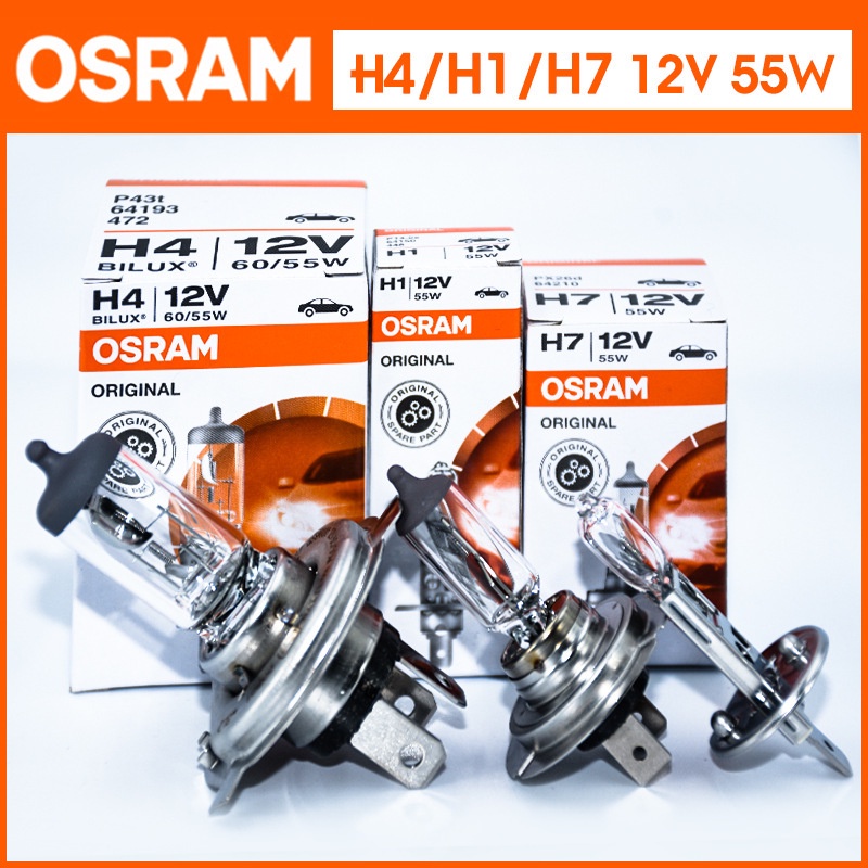Otomotif Lampu   Osram Jerman H1 h3 mobil h4h7 h8 depan h9 h11 hb3 lampu cahaya tinggi dan rendah  T