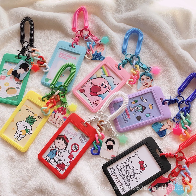 

ID Cart Penjualan panas murid kelompok BTS Korea anti peluru set, perlindungan bus, set kontrol akses kartu ID Motif Terbagus