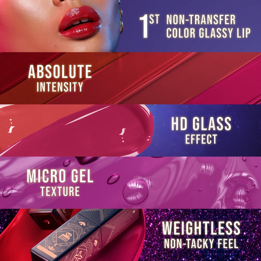 MAKE OVER Glassy Lip Lacquer X Hian Tjen - lip gloss Make Over