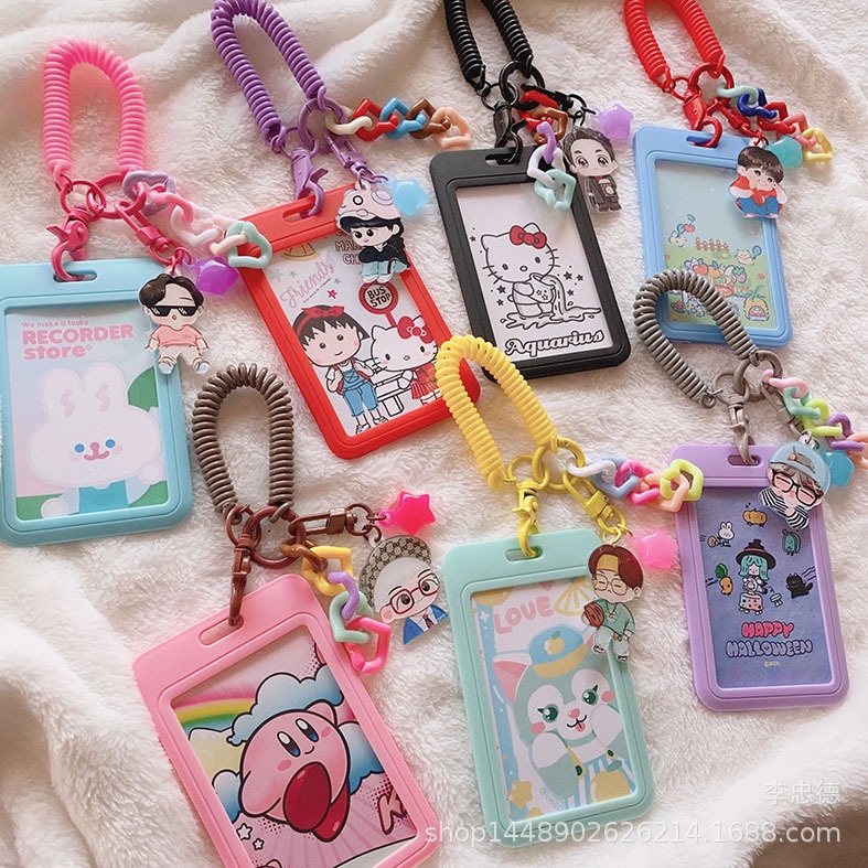 

ID Cart Korean Idol BTS Girls Bus Identity Document Access Card Protection Cover Motif Terbagus