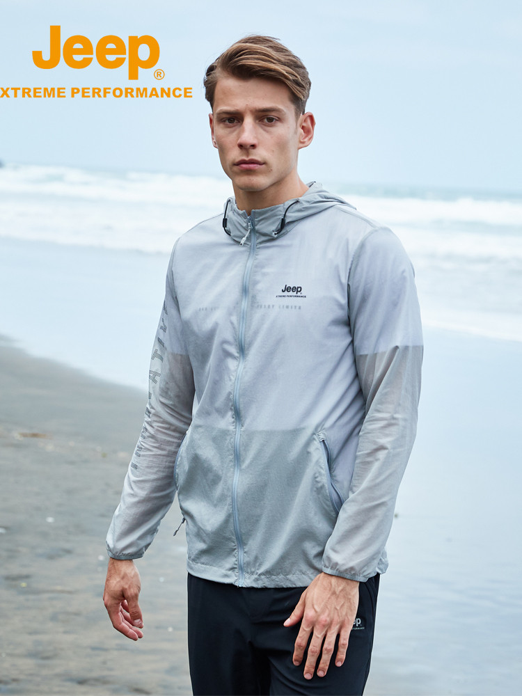 Jeep Flagship Toko Matahari Topi Kulit Pakaian Musim Panas Pria