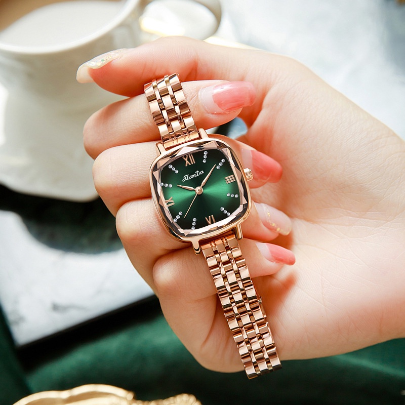Jam Tangan Wanita Jinlangda Classic Fashion Light Luxury Women's Quartz Watch Live J871FASHION | TAS