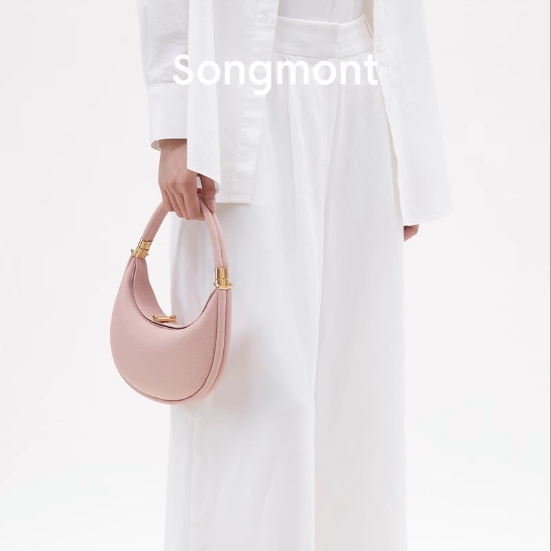 Tas Wanita Gaya Korea  Songmont Little Moon Bend Bag, Designer Crescent Bag, Spring/Summer New Handh