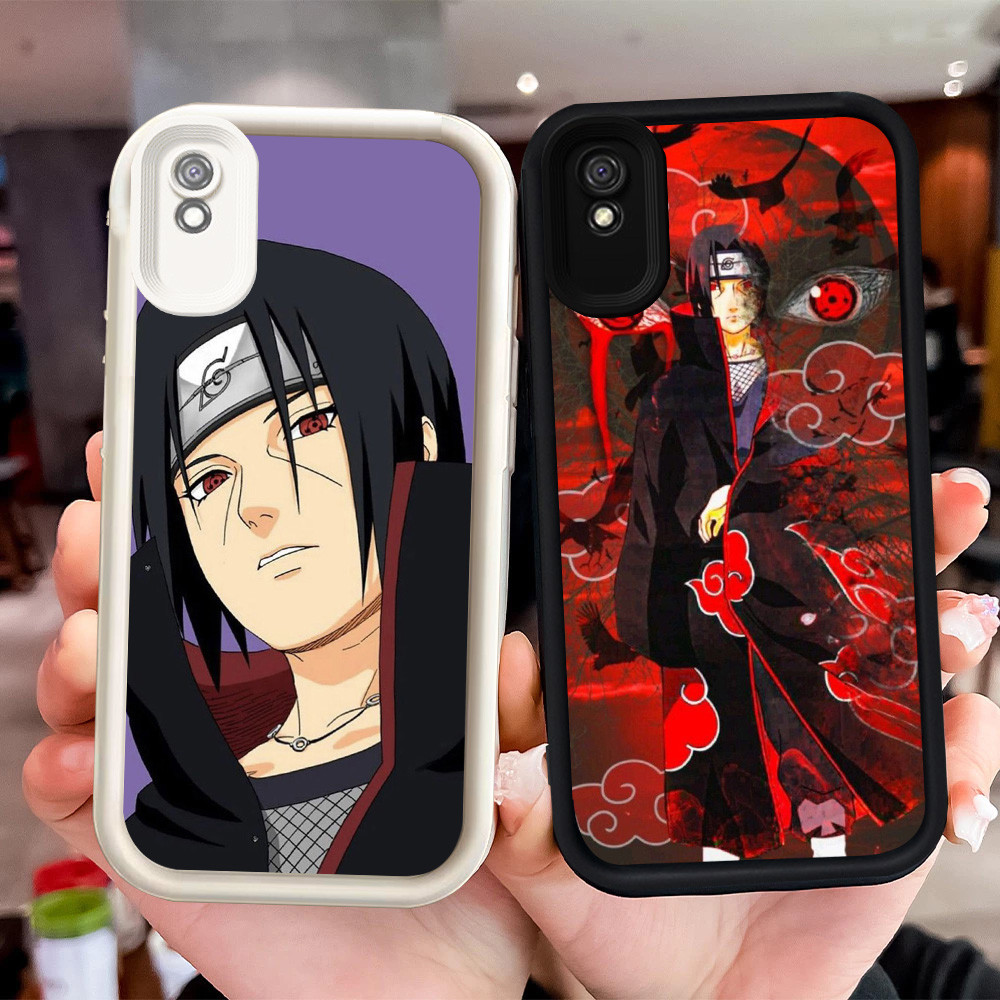 Hitam dan Putih silikon lembut Casing untuk Xiaomi Redmi Note 7 Pro 9T 9A A1 Z-52 Itachi Uchiha